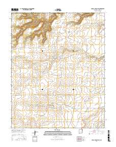 Cross L Ranch SW 2017 topographic map thumbnail