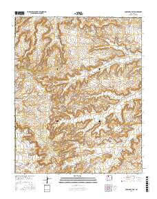 Crow Mesa East 2017 topographic map thumbnail