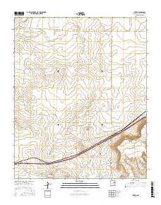 Cuervo 2017 topographic map thumbnail