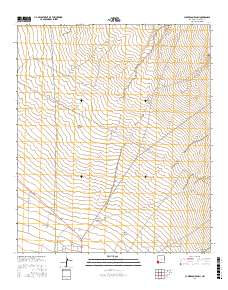 Culberson Ranch 2017 topographic map thumbnail