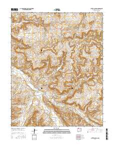 Cutter Canyon 2017 topographic map thumbnail