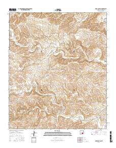 Dark Canyon 2017 topographic map thumbnail
