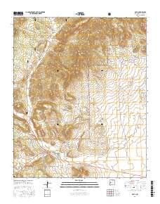 Datil 2017 topographic map thumbnail