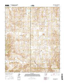 Deadman Lake 2017 topographic map thumbnail