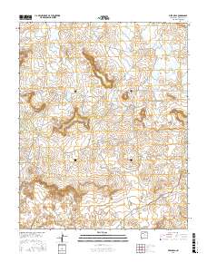 Deer Mesa 2017 topographic map thumbnail