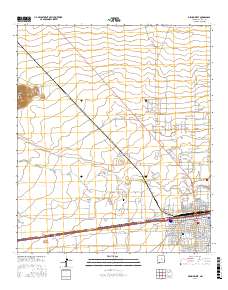 Deming West 2017 topographic map thumbnail