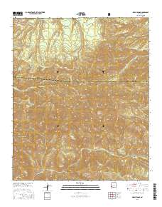 Diablo Range 2017 topographic map thumbnail