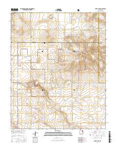 Divine Lake 2017 topographic map thumbnail