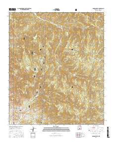 Domingo Peak 2017 topographic map thumbnail