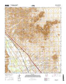 Dona Ana 2017 topographic map thumbnail
