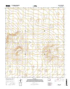 Dora NW 2017 topographic map thumbnail
