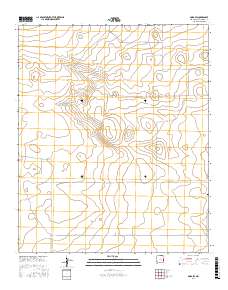 Dora SW 2017 topographic map thumbnail