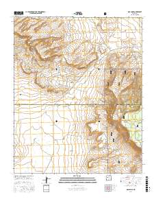 Dos Lomas 2017 topographic map thumbnail