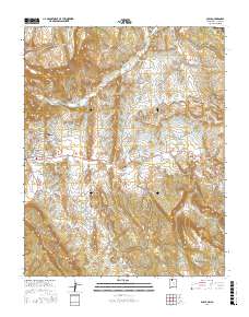 Dulce 2017 topographic map thumbnail