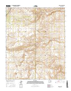 Duran NE 2017 topographic map thumbnail