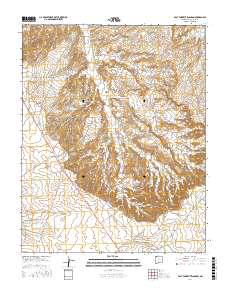 East Fork Kutz Canyon 2017 topographic map thumbnail