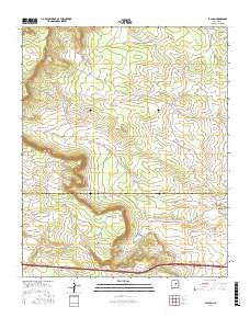 El Cabo 2017 topographic map thumbnail