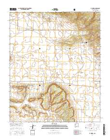 El Morro 2017 topographic map thumbnail