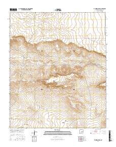 El Morro Mesa 2017 topographic map thumbnail