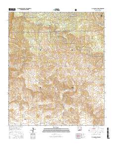 El Paso Canyon 2017 topographic map thumbnail