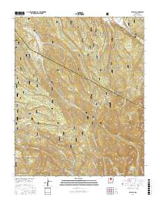 El Valle 2017 topographic map thumbnail