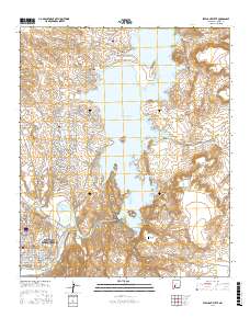 Elephant Butte 2017 topographic map thumbnail