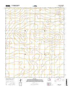 Elida SE 2017 topographic map thumbnail