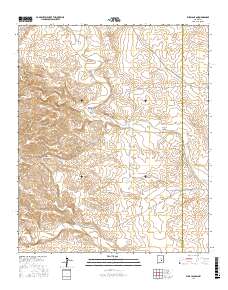 Elsie Canyon 2017 topographic map thumbnail