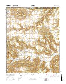 Emery Peak 2017 topographic map thumbnail