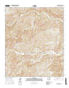 Encino Draw 2017 topographic map thumbnail