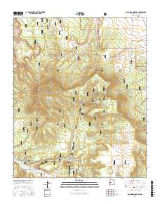 Escondido Mountain 2017 topographic map thumbnail