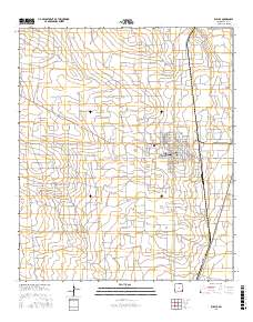 Eunice 2017 topographic map thumbnail