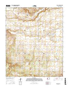 Fence Lake 2017 topographic map thumbnail