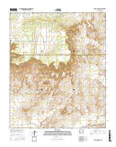 Fence Lake SW 2017 topographic map thumbnail