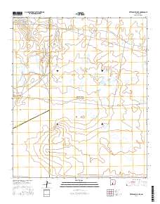 Fifteenmile Lake 2017 topographic map thumbnail