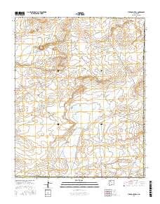 Fire Rock Well 2017 topographic map thumbnail