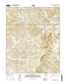 Five Lakes Canyon NE 2017 topographic map thumbnail