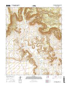 Flagstone Mountain 2017 topographic map thumbnail