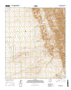 Fleck Draw 2017 topographic map thumbnail