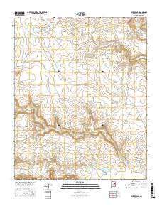 Four V Ranch 2017 topographic map thumbnail