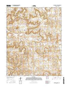 Fourmile Canyon 2017 topographic map thumbnail