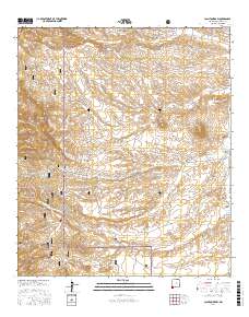 Clanton Draw 2017 topographic map thumbnail