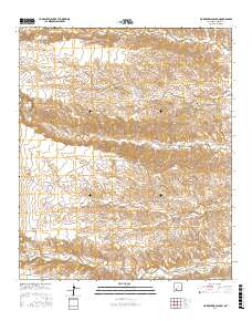Clark Spring Canyon 2017 topographic map thumbnail
