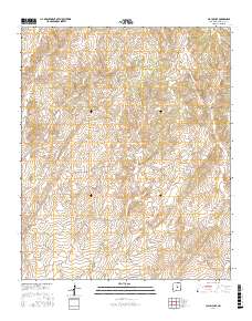 Claunch SE 2017 topographic map thumbnail