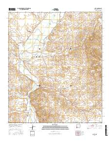 Cliff 2017 topographic map thumbnail