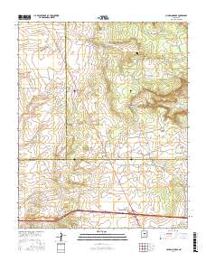 Clines Corners 2017 topographic map thumbnail