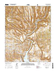 Cochiti Dam 2017 topographic map thumbnail