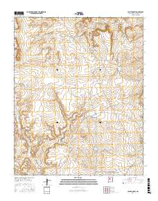 Collier Draw 2017 topographic map thumbnail