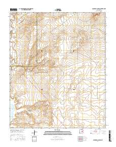 Colorado Canyon 2017 topographic map thumbnail
