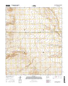 Comanche Ranch 2017 topographic map thumbnail